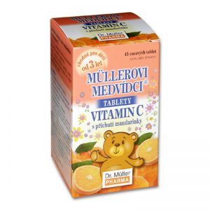 Dr. Müller Medvjediči ® tablete sa okusom mandarine i vitamina C