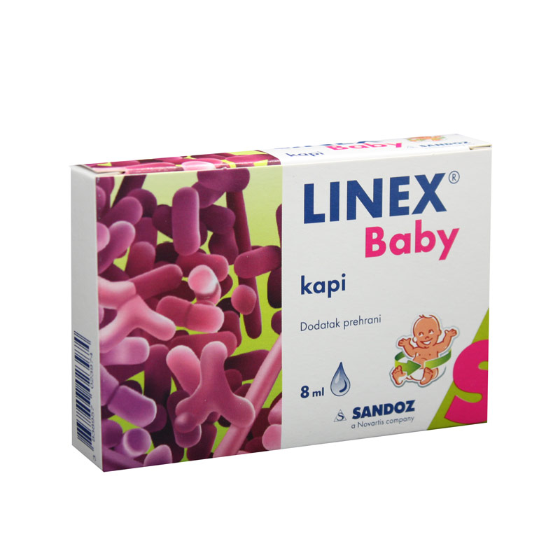 Linex Baby oralne kapi, 8 ml