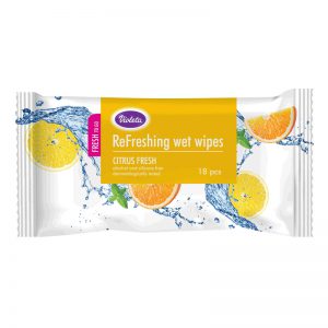 Violeta vlažne maramice Fresh Citrus 18/1