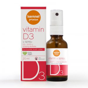 Vitamin D3 oralni sprej 2000 I.U. 20mL