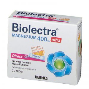 Biolectra Magnezij 400 Ultra Direct Naranča A20