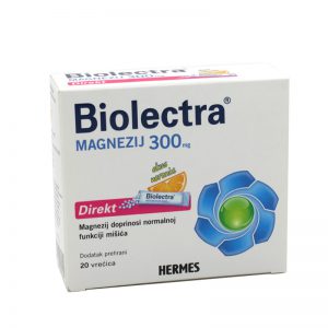 Biolectra Magnezij Direkt naranča 20x300mg