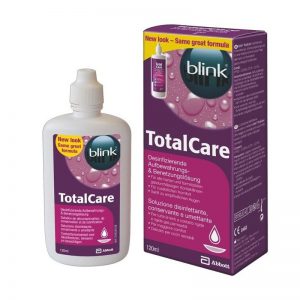 Blink TotalCare otopina za tvrde kontaktne leće 120mL