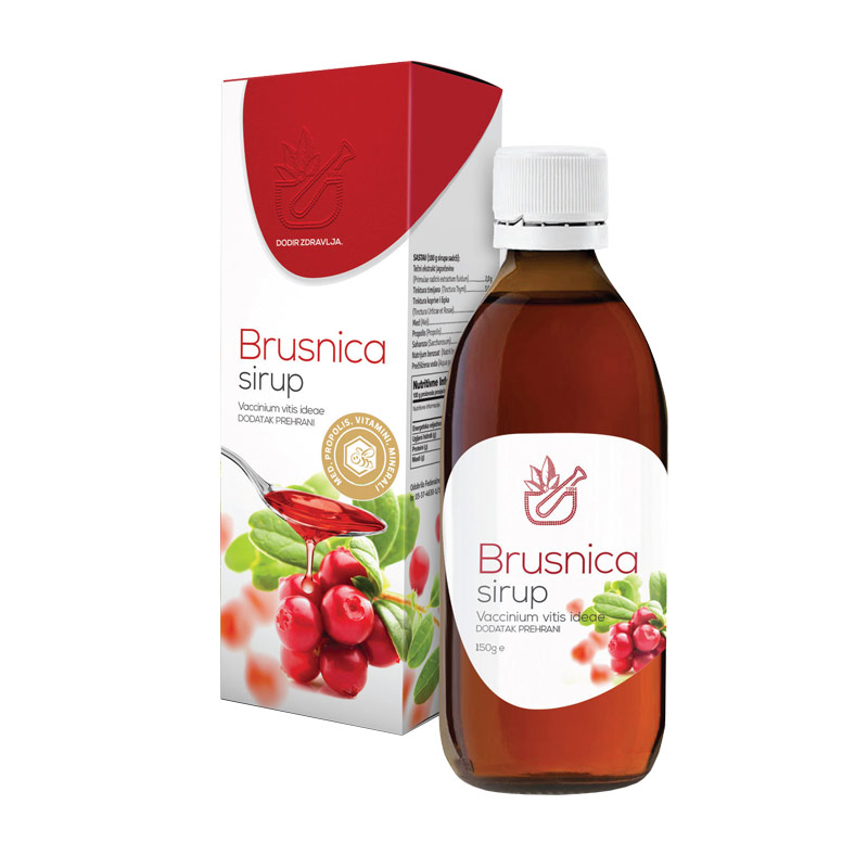 Brusnica sirup 150g