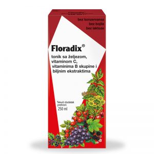 Floradix tonik sa željezom, 250mL