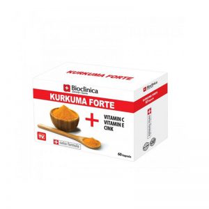 Kurkuma Forte + Vitamin C, E, Zinc kapsule 30 kom.