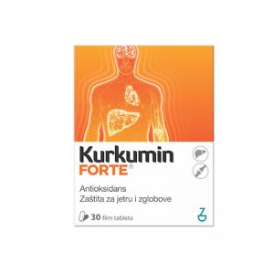 Kurkumin Forte 500mg+5mg tablete 30 kom.