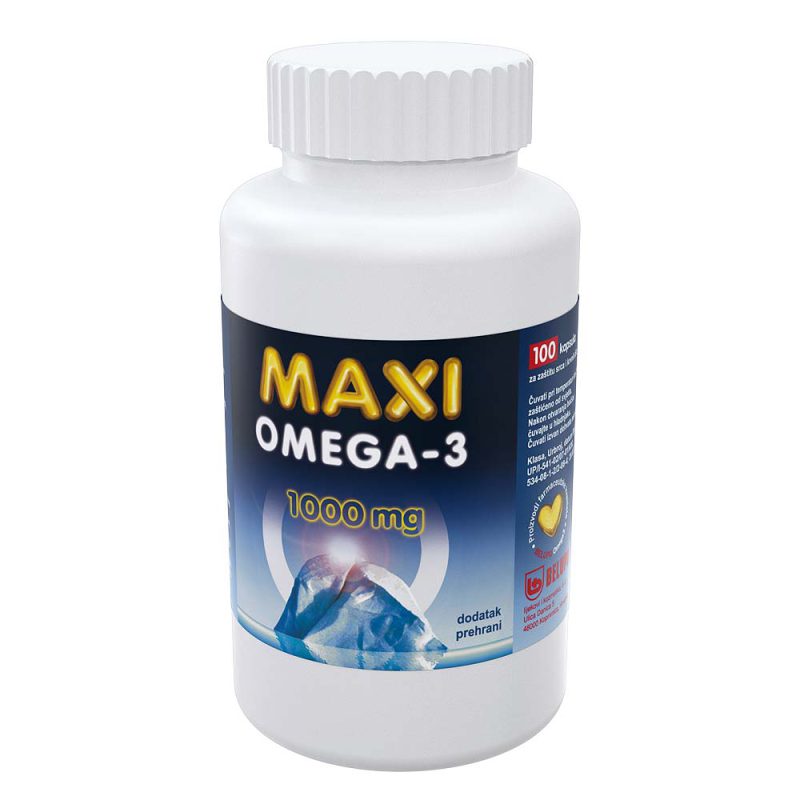 MAXI OMEGA-3 KAPSULE A100 BELUPO