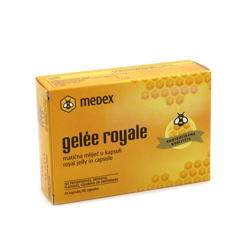 MEDEX Gelee Royale 30 kapsula