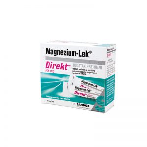 Magnezij 300 Direct granule Lek, a30