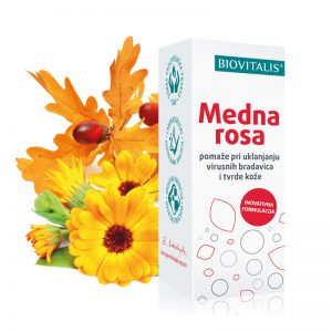 Medna rosa za virusne bradavice 20mL