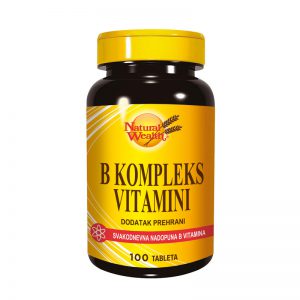 Natural Wealth B kompleks vitamini tablete A100