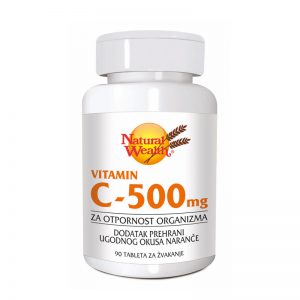 Natural Wealth C-500mg tablete za žvakanje, a90