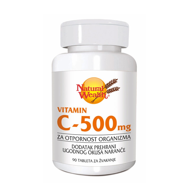 Natural Wealth C-500mg tablete za žvakanje, a90