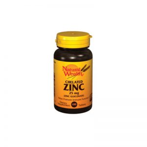 Natural Wealth Cink 25 mg tablete, a100