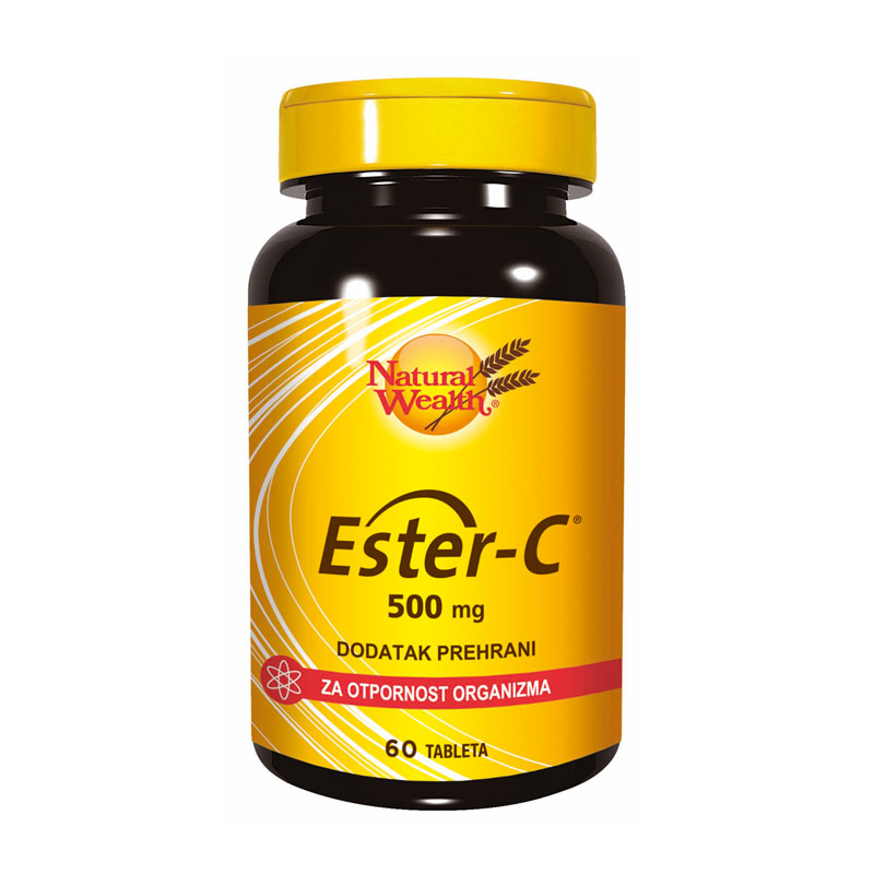 Natural Wealth Ester C 500 mg tablete, a60