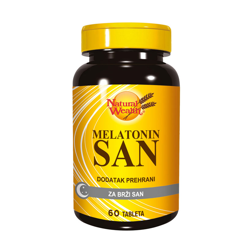 Natural Wealth Melatonin San tablete, a60