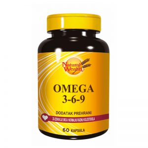 Natural Wealth Omega 3-6-9 kapsule, a60