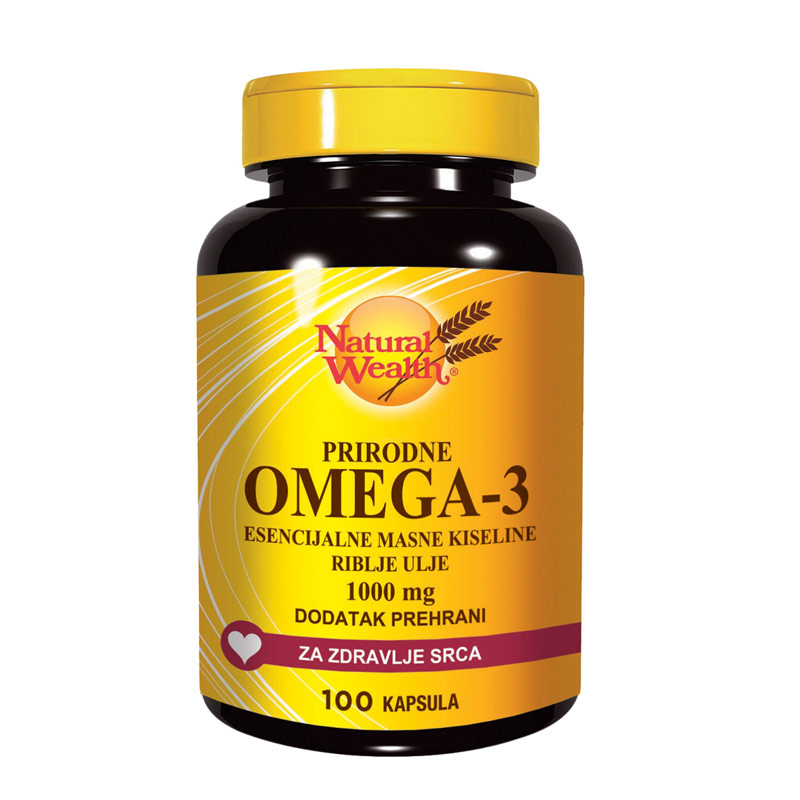 Natural Wealth Omega-3 kapsule, a100