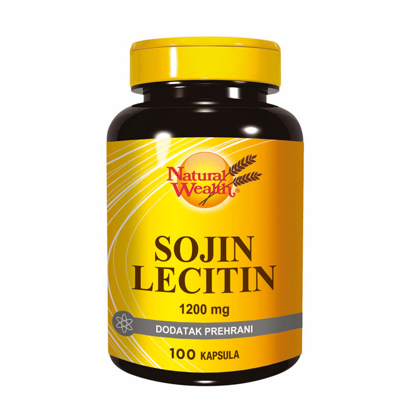 Natural Wealth Sojin lecitin 1200 mg tablete, a100