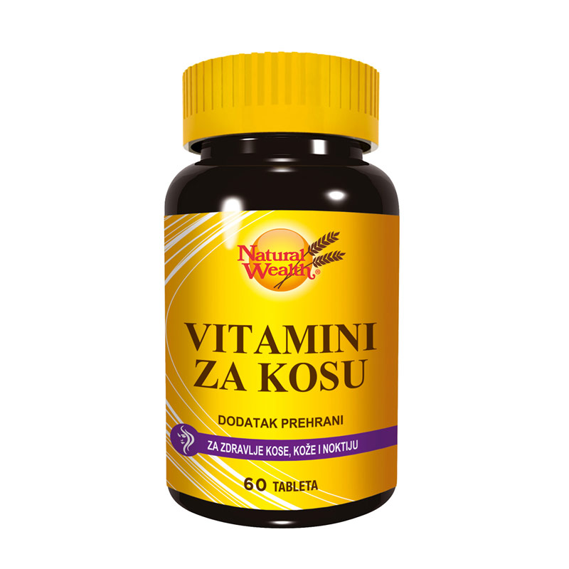 Natural Wealth Vitamini za kosu tablete a60
