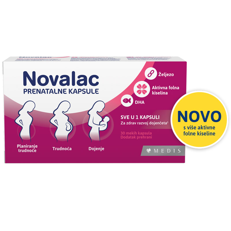 Novalac Prenatal kapsule, a30