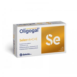 Oligogal Se + A + C + E kapsule, a30