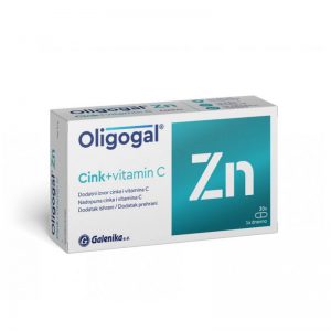 Oligogal Zn + vitamin C kapsule, a30