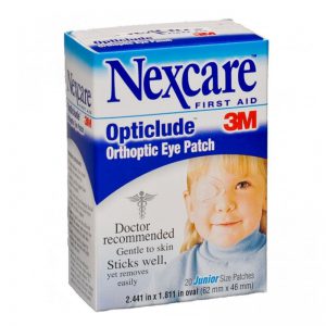 Opticlude Nexcare flaster junior
