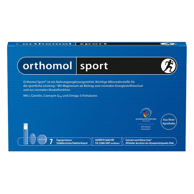 Orthomol Sport 7 x ( tablete+kapsule+bočica 20 ml)