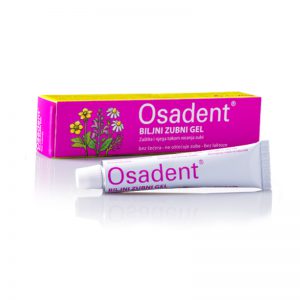 Osadent biljni gel za zube, 20 g