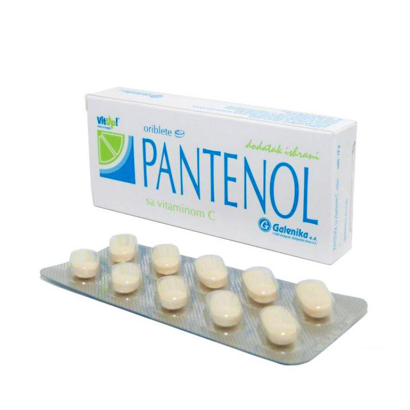 Pantenol s vitaminom C oriblete Galenika, a20