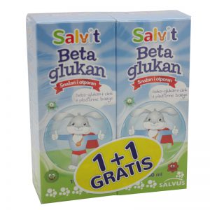 Salvit Beta Glukan sirup 150mL 1+1 gratis