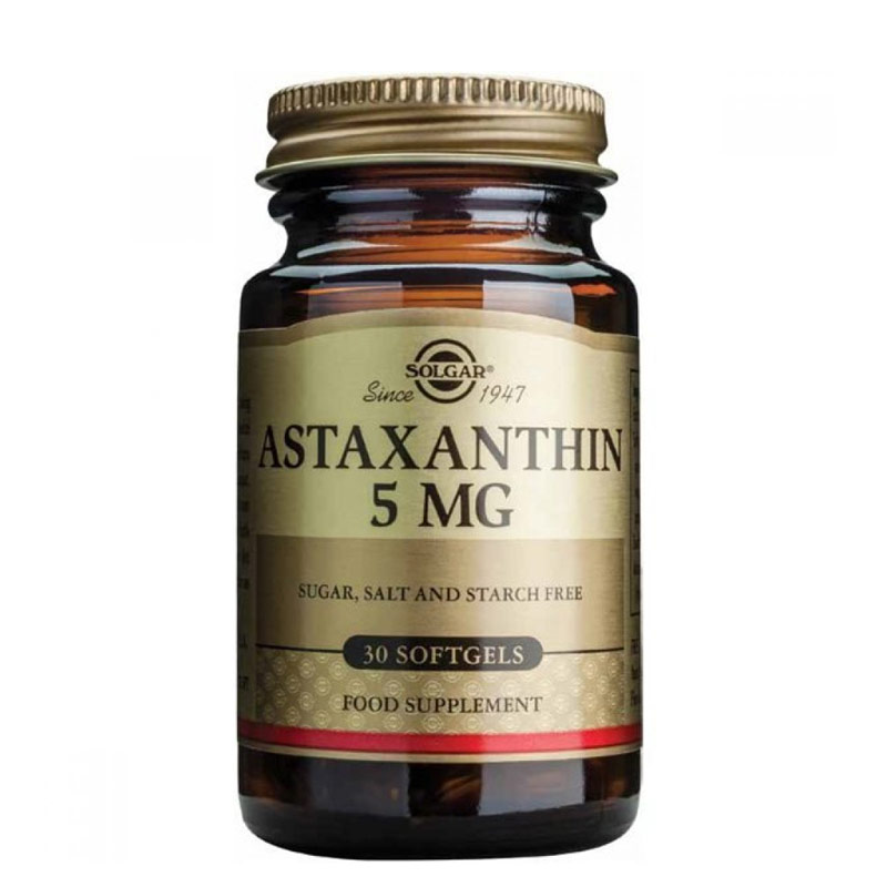Solgar Astaksantin 5 mg kapsule, a30