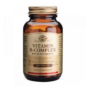 Solgar B-Kompleks + Vitamin C tablete, a100