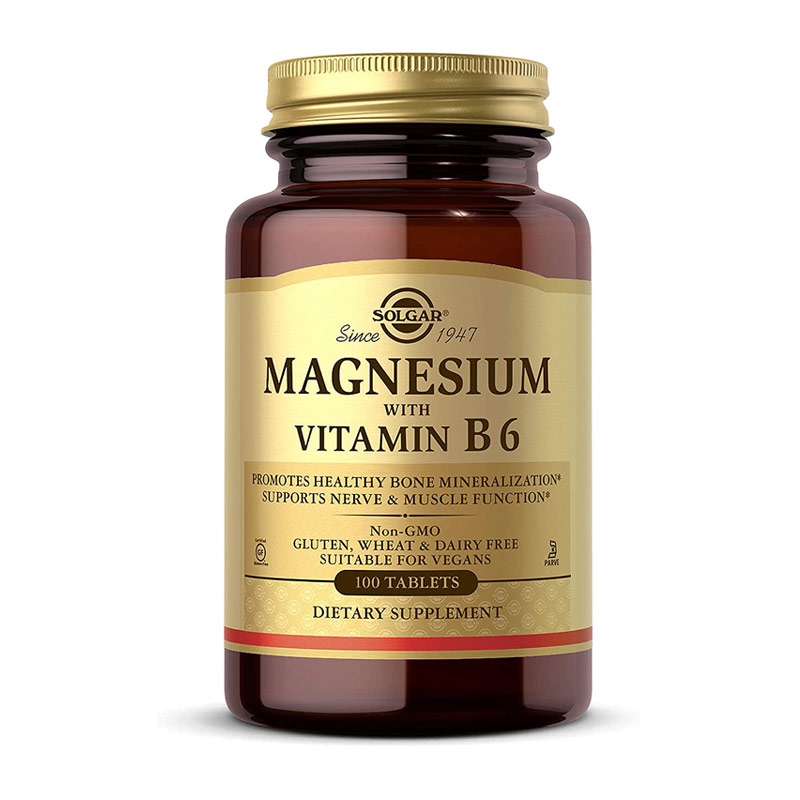 Solgar Magnezij s vitaminom B6 tablete, a100