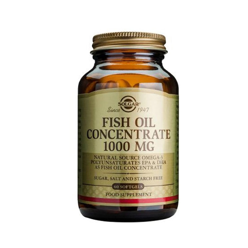 Solgar Omega-3 Fish Oil 1000 mg kapsule, a60