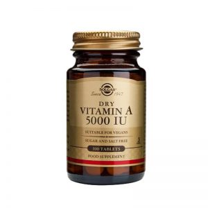 Solgar Vitamin A 5000 IU tablete, a100
