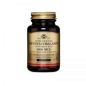 Solgar Vitamin B12 (metilkobalamin) 100 mcg sublingvalne tablete, a30