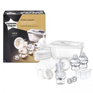 Tommee Tippee CTN Ručna izdajalica s priborom + set za dojenje