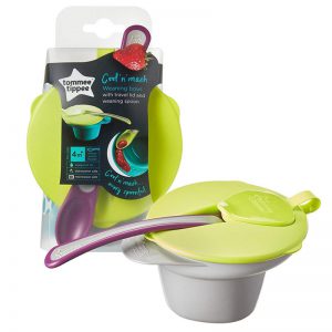 Tommee Tippee Explora "Cool and Mash" zdjelica s poklopcem i žličicom