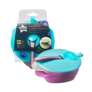 Tommee Tippee Explora Komplet 2 zdjelice, 1 poklopac i 1 žličica