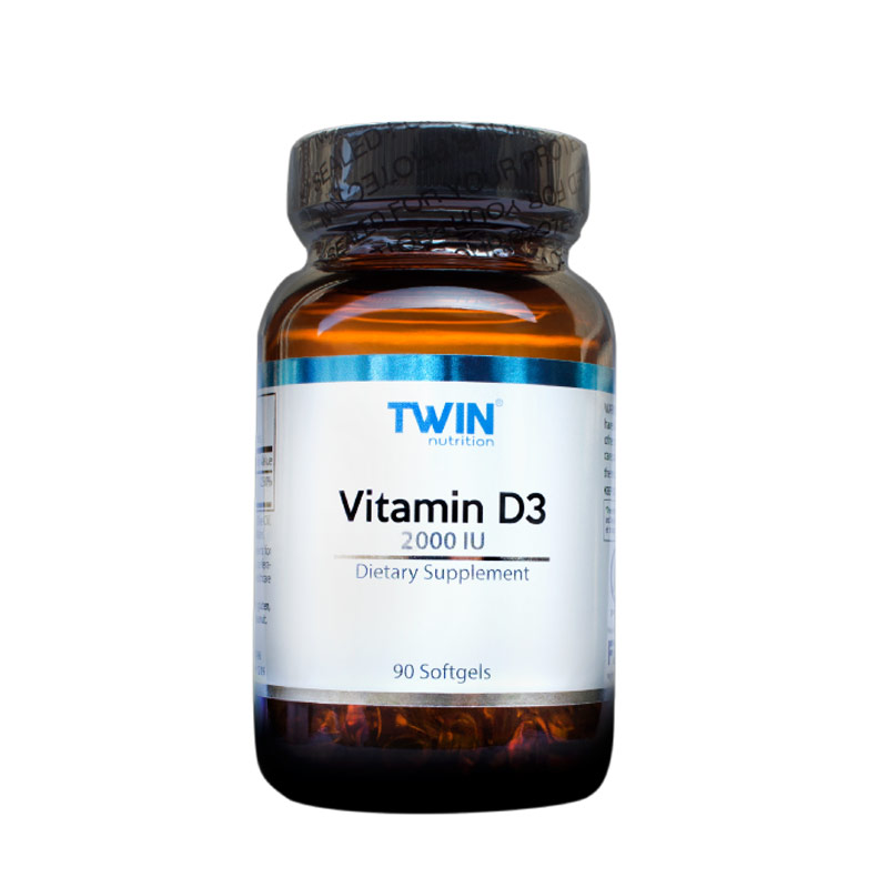 Twin Nutrition Vitamin D3 90x2000IU