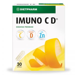 Dietpharm Imuno C D Zn kapsule a30