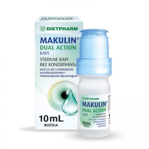 Dietpharm Makulin Dual Action kapi za oči