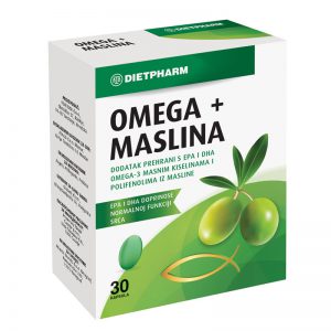 Dietpharm Omega + Maslina kapsule, a30