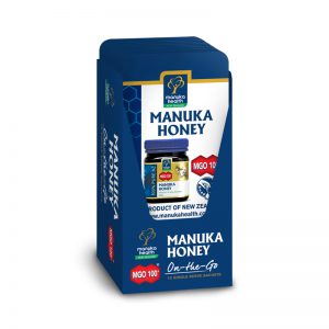 Manuka med MGO 100 + On to go 5g snap pack a1