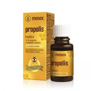 Propolis kapi u alkoholnoj otopini Medex, 15 mL