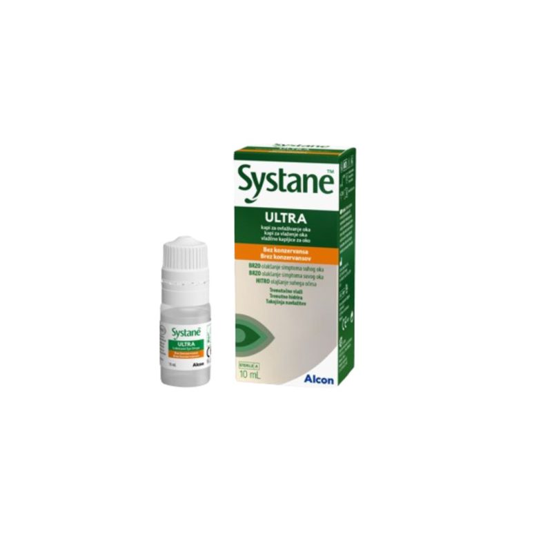 Systane Ultra kapi za oči, bez konzervansa, 10 mL