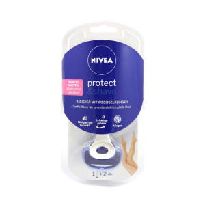 NIVEA PROTECT & SHAVE BRIJAČ S 2 ZAMJENSKE OŠTRICE